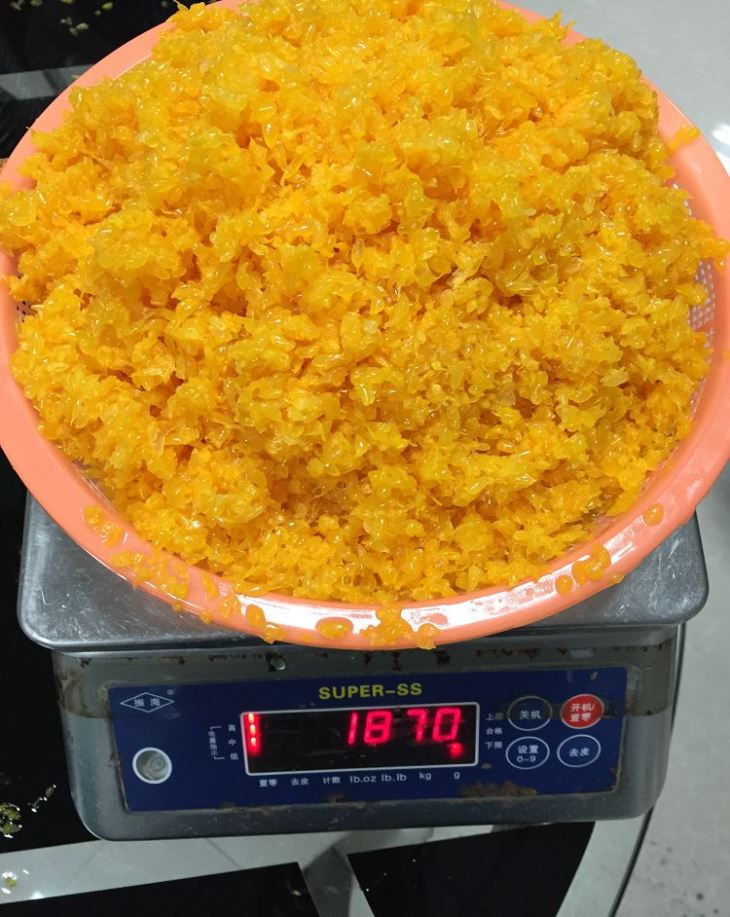 3 Kg Mandarin Orange Sacs With 60 Percent Sacs